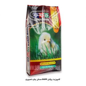 تولید کننده کیسه کامپوزیت روکش BOPP صدفی چهار لایه چاپدار