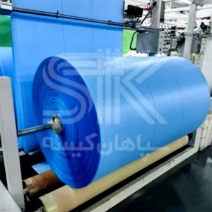 سپاهان کیسه، تولید کننده انواع رول گونی آبی نما ساختمانی